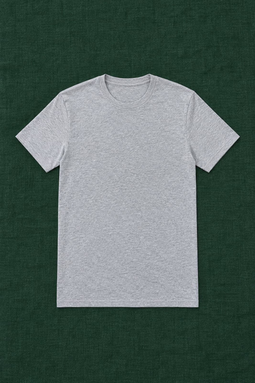 A navy tee with a gold-and-blue crest across the chest
